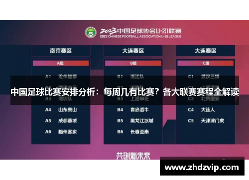 中国足球比赛安排分析：每周几有比赛？各大联赛赛程全解读